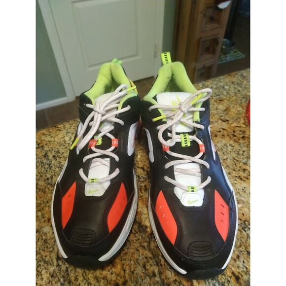 Nike M2K Tekno Running Training  Size 12 Black Neon White C12969-003 - Picture 3 of 12